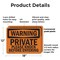 Signmission Private Please Knock Before Entering OSHA Warning Sign, Plastic, 18in W x 12in L, 2PK OS-2PACK-WS-P-1218-L-12347 - alternate 3